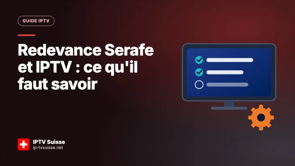 Redevance Serafe et IPTV : ce qu'il faut savoir