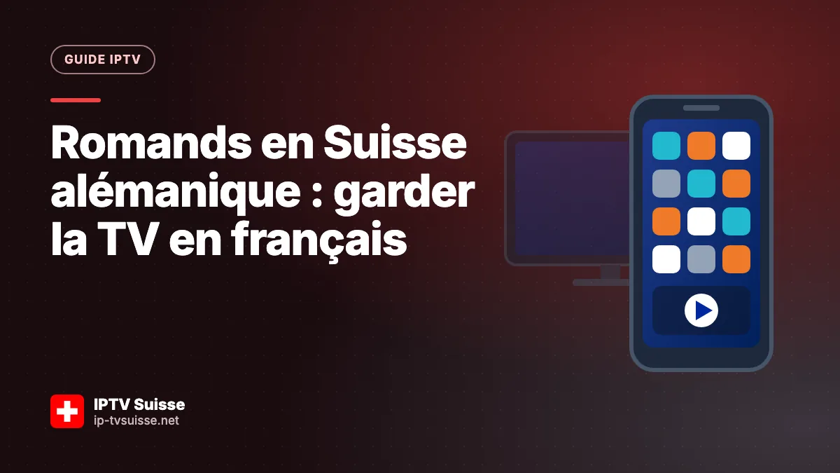Romands en Suisse alémanique : garder la TV en français